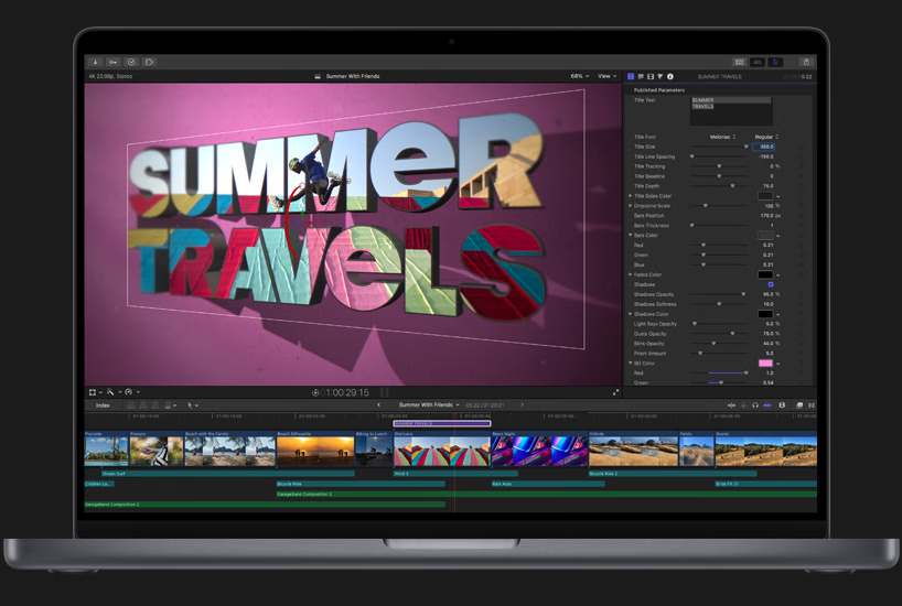 苹果视频剪辑FCPX软件 Final Cut Pro 11.1.0 Mac英/中文版 1