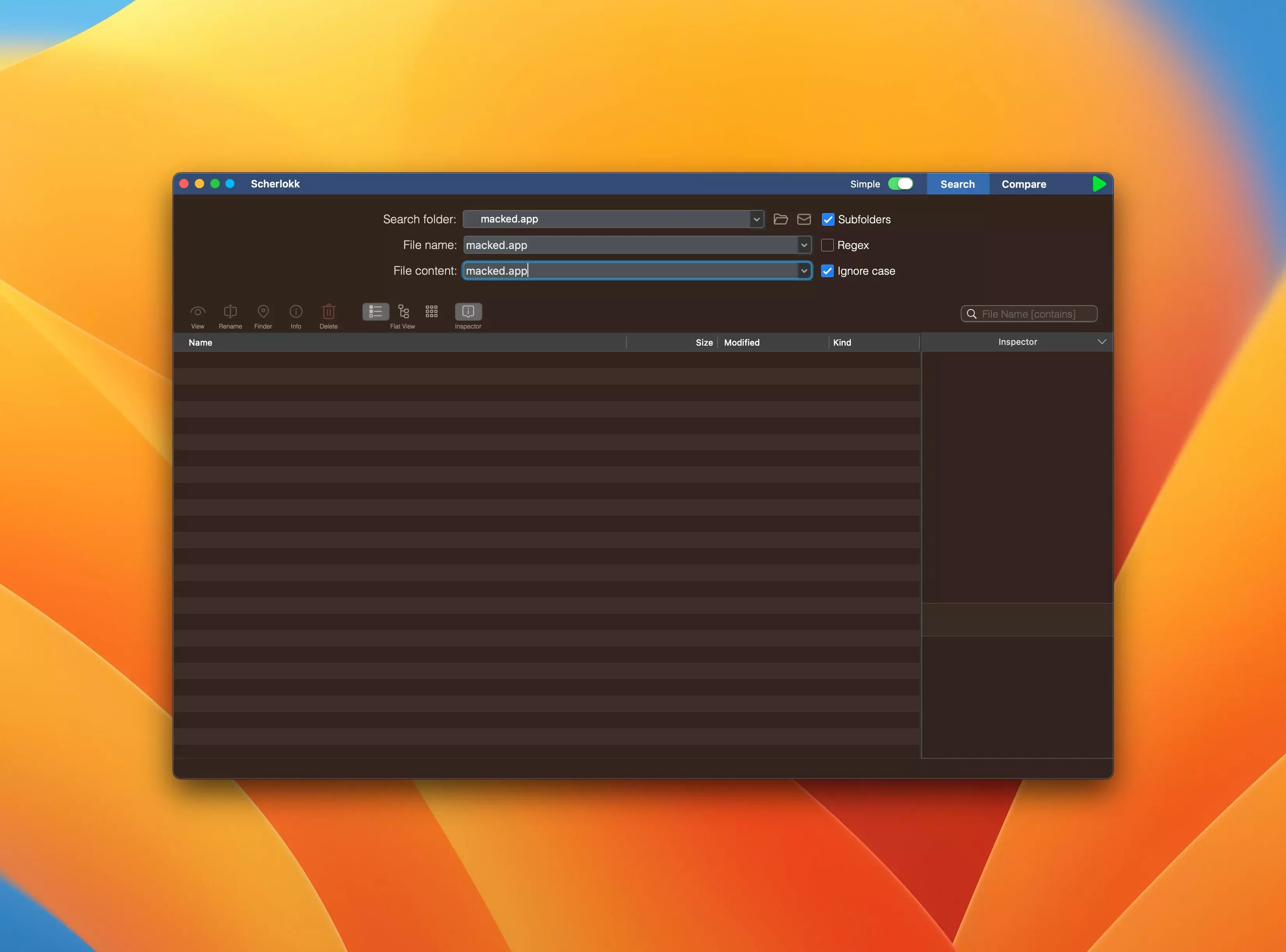 Scherlokk 6.3.6 破解版 - macOS文件内容搜索工具 | 文件管理
