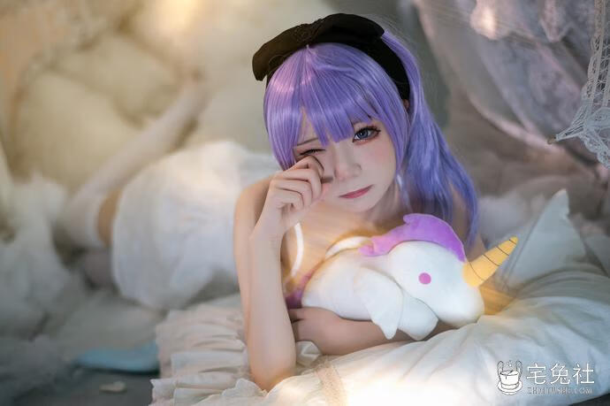 王胖胖u cosplay作品012 独角兽睡衣 (1) 宅兔社.jpg 王胖胖u全套作品图合集 独角兽睡衣邻家小妹妹的甜蜜诱惑!