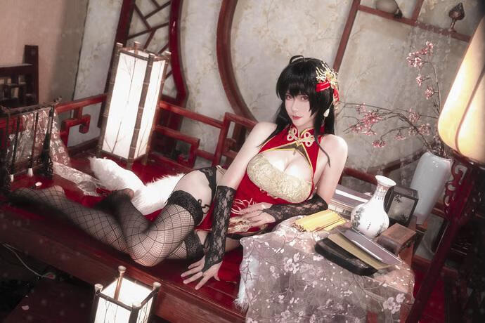 Seya-狮砸-碧蓝航线 大凤 旗袍[15P-152M]