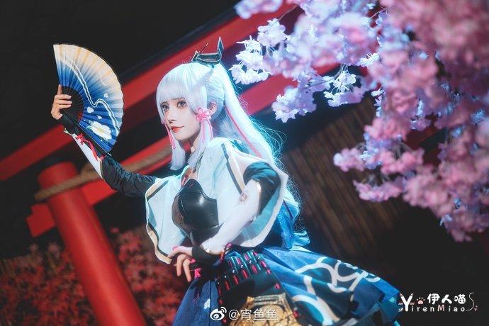 「COSPALY」原神神里绫华-12P @宵鱼鱼