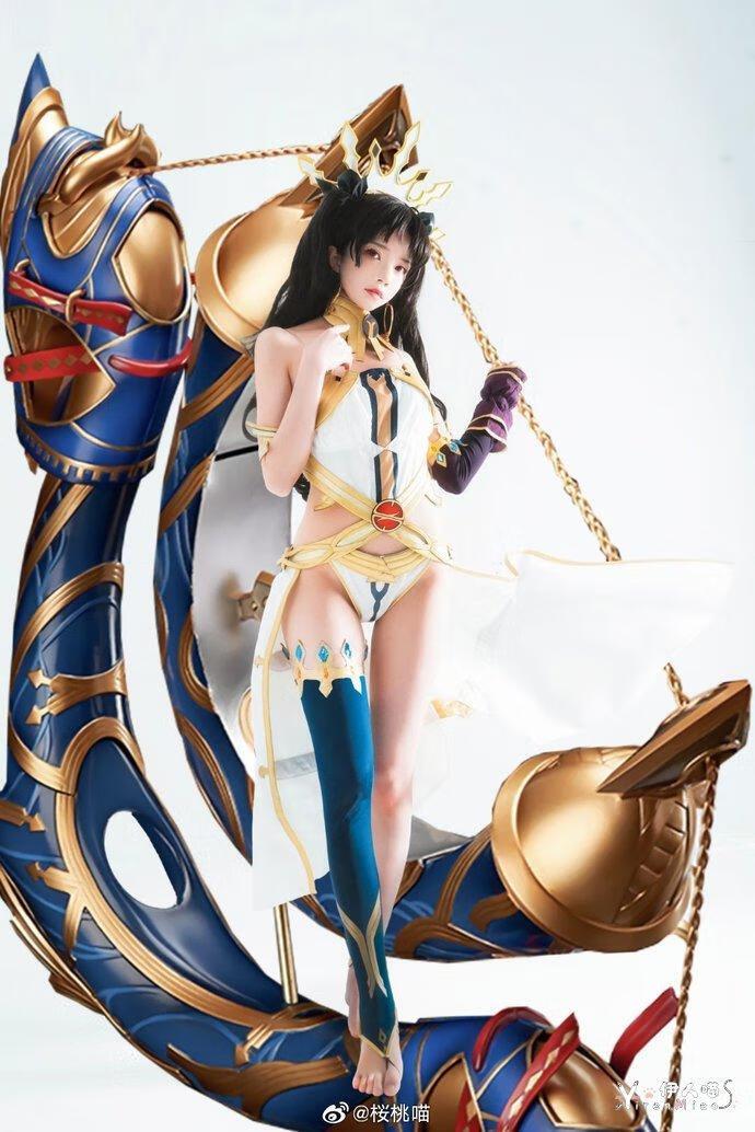 「COSPALY」FGO伊什塔尔弓凛-9P @桜桃喵 (6).jpg