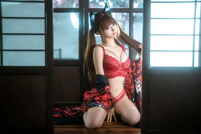 蠢沫沫-捆绑和服[55P-48M]