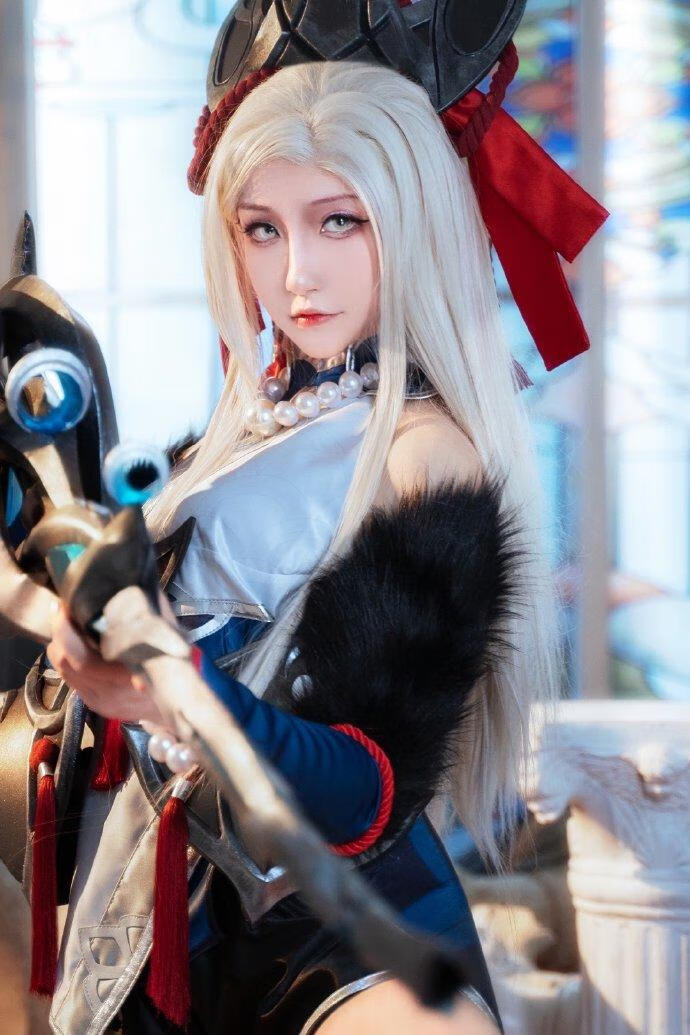 「COSPALY」英雄联盟净雪之月凯特琳-10P@我最喜欢伊泽瑞尔了 (5).jpeg