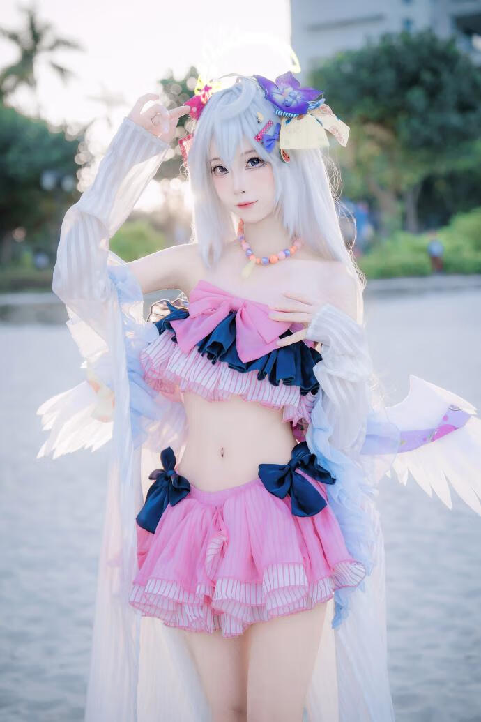 「COSPALY」蔚蓝档案白洲梓-9P@狐玖玖 (8).jpeg