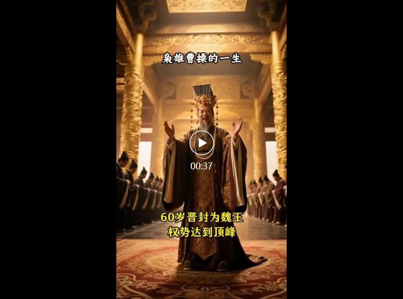 图片[3]-用AI做历史传奇人物故事视频，16个作品涨粉6万+，附详细教程+智能体 - 87副业网-87副业网