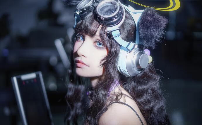 一千只猫薄禾-蔚蓝档案 猫冢响 [18P-191MB]