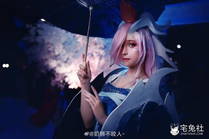 奶狮不咬人全套cos图片合集 中国风如梦令仙气飒爽