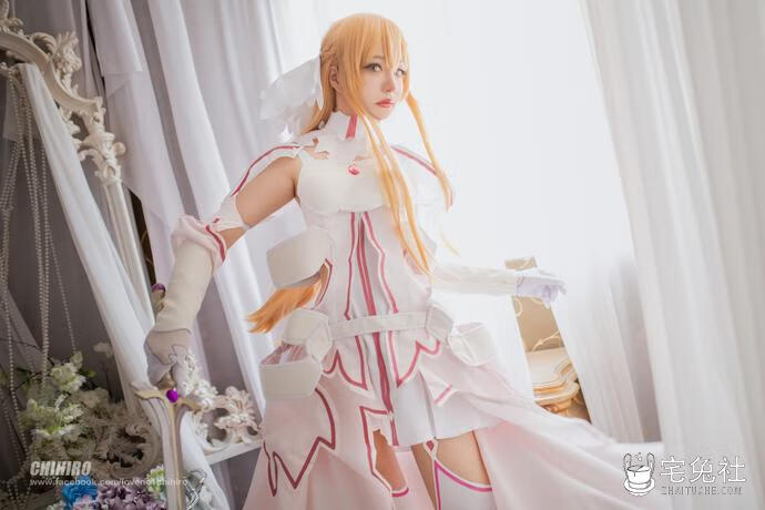 叫我千寻大人 cosplay作品014 Asuna (1) 宅兔社.jpg 叫我千寻大人全套作品图合集 穿越次元华丽中带点叛逆