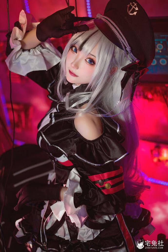 瓜希酱 cosplay作品 碧蓝航线 碧蓝航线易北 宅兔社.jpg