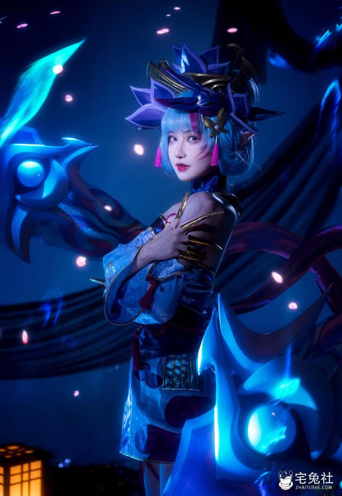 露兒大魔王 cosplay作品003 伊芙琳 (2) 宅兔社.jpg 露兒大魔王全套作品图合集 腿控福音让你欲罢不能!