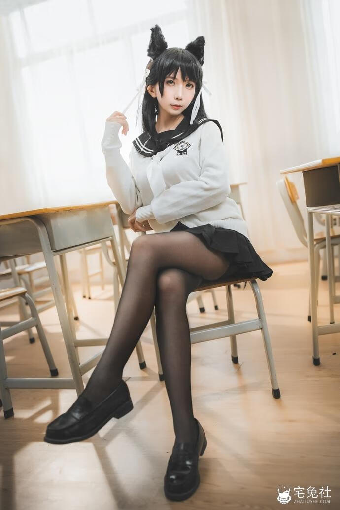 迷失人形 cosplay作品008 犬 学院幻想曲 (2) 宅兔社.jpg 迷失人形quq全套cos图片合集 异域风情的迷老师