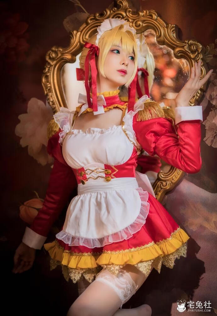 封疆疆v cosplay作品 (3) 宅兔社.jpg 封疆疆v全套作品图合集 可爱蕾姆点燃你的二次元欲望!