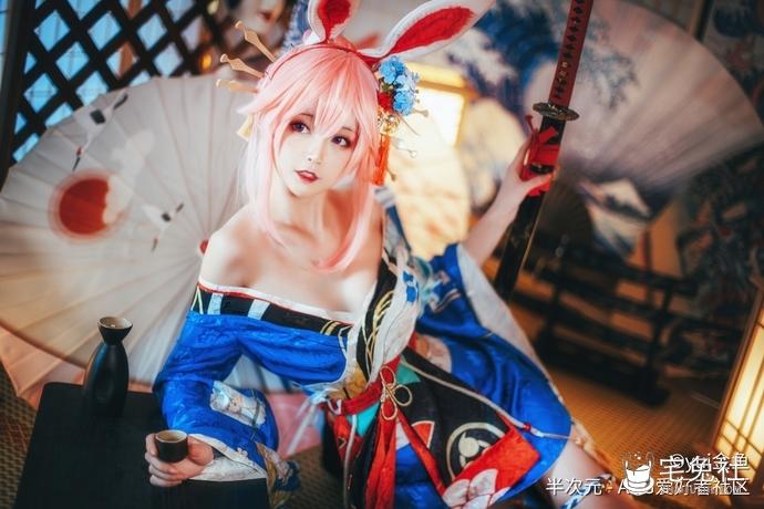 yui金鱼全套cos图片合集 (7) 宅兔社.jpg yui金鱼全套cos图片合集 软萌可爱的调皮公主