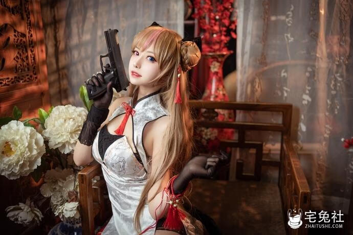 Shika小鹿鹿 cosplay作品055 蜂糖花 宅兔社.jpg shika小鹿鹿全套cos图片合集 颜值爆表让你欲罢不能!