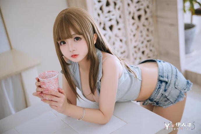 日奈娇 NO.062 牛仔姐姐 伊人喵.jpg 日奈娇最新合集资源分享 人如其名娇嫩可爱的妹子