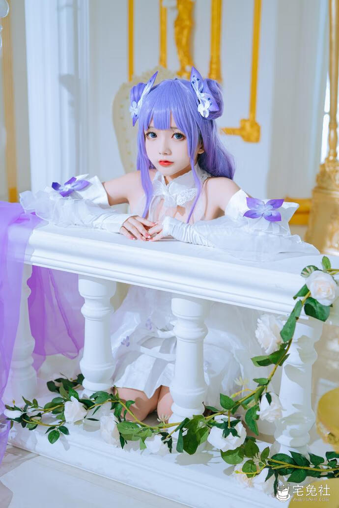 日奈娇-cosplay作品033-独角兽兵装-1-宅兔社.jpg 日奈娇奶牛版甘雨女仆 优雅与俏皮的双重魅力!