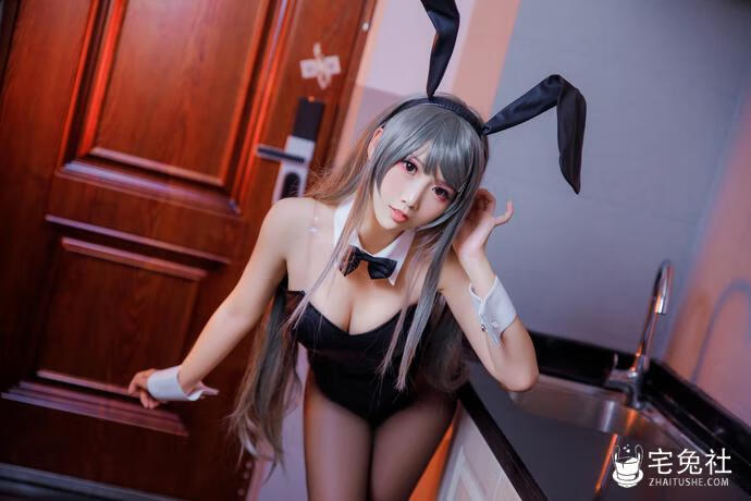 面饼仙儿樱岛麻衣兔女郎学姐cos作品简直惊艳到了我的眼睛