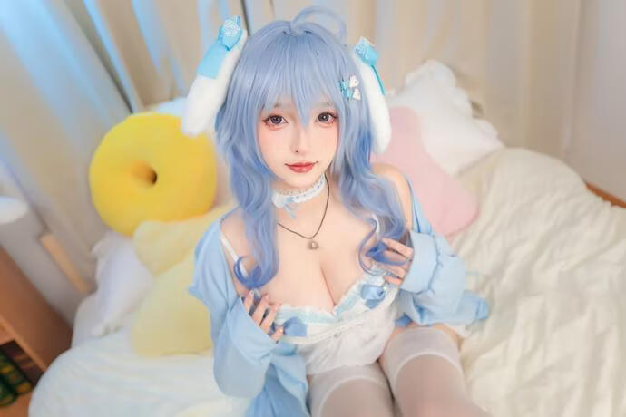 神楽坂真冬-原神 甘雨降临[75P2V-817M]