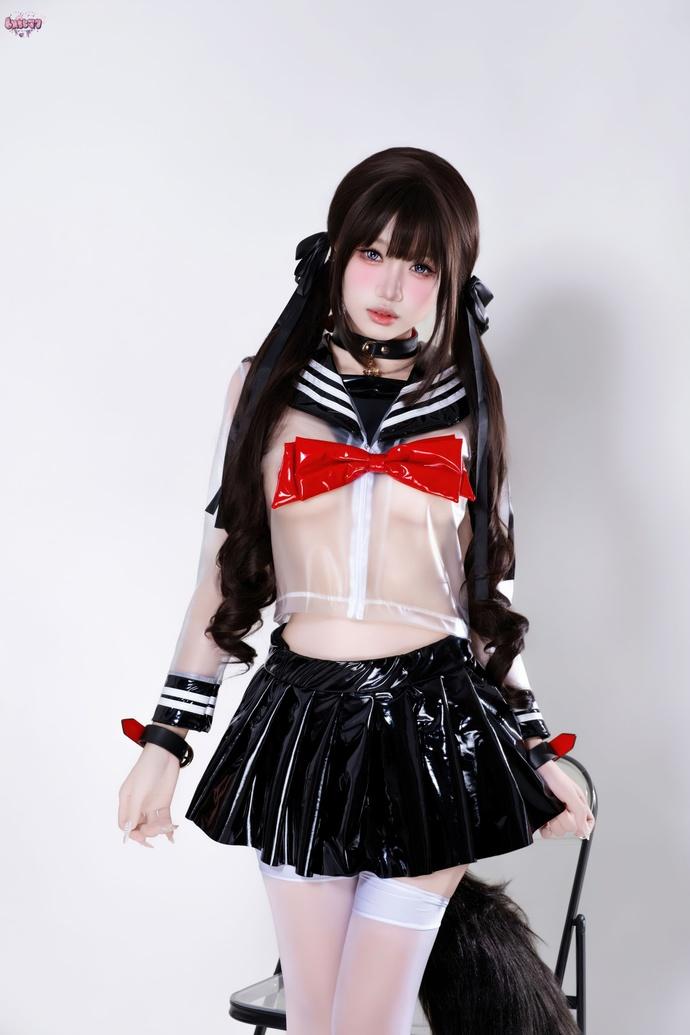 柒柒要乖哦-兽尾透明JK [112P1V-1.16G]