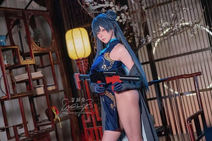 咬一口兔娘(Yiko湿润兔) – 2026年4月作品 碧蓝档案 龙华妃咲 [123P2V-1.6G]