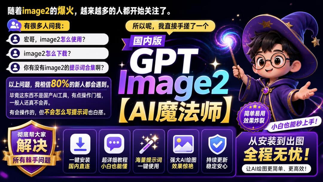 图片[5]-重磅整理！国内版GPT Image 2工具+100个爆款提示词合集，直接白嫖 - 87副业网-87副业网