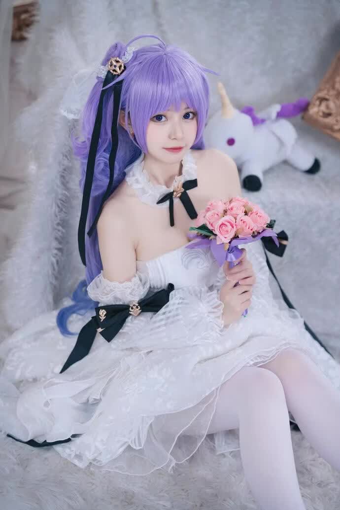猫大人 NO.003 碧蓝航线 独角兽 花嫁 [23P-267M] (1).jpg