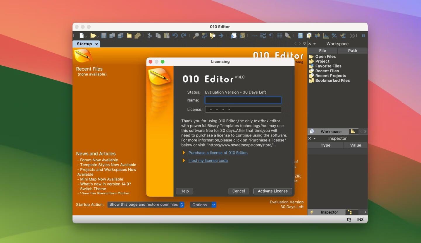 010 Editor for Mac v14.0 破解版 专业的文本及十六进制编辑器