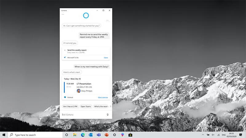 微软终止Cortana支持：Windows 10迎来重大调整