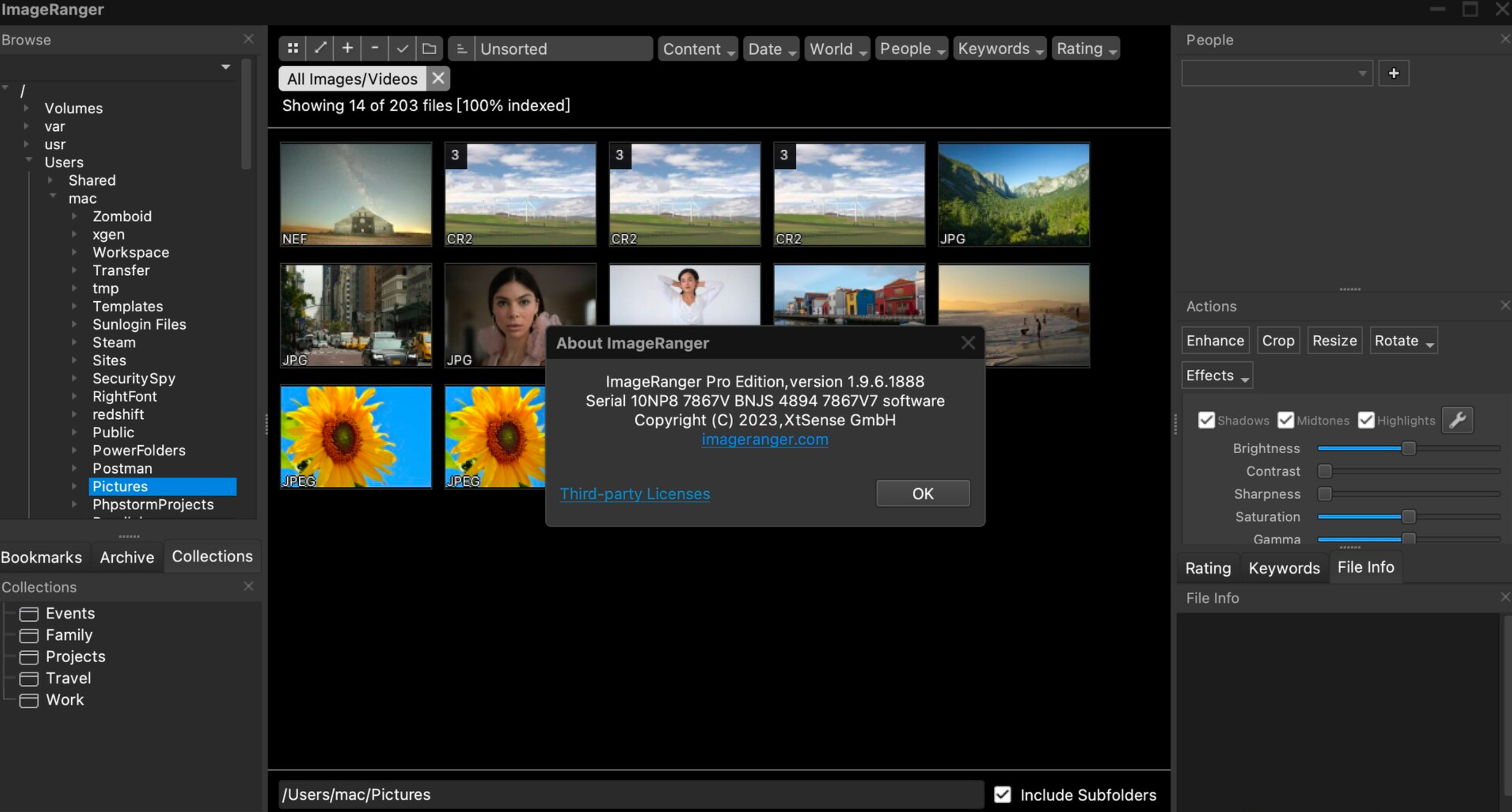 ImageRanger Pro for Mac v1.9.6.1888 图片管理工具-1 ImageRanger Pro for Mac v1.9.6.1888 图片管理工具-1