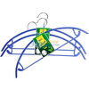 

Jingdong supermarket] Qiao world racks hanging plastic clothes racks WL127 racks three loaded