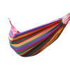 

Gaga Lin JA-60 camping outdoor thickening canvas hammock leisure single hammock blue color bar