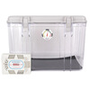 

Rimma (EIRMAI) R10 SLR camera dry box moisture-proof box sealed lens electronic box to send a large number of moisture-absorbing card dazzle blue