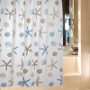 

Jingdong supermarket] green reed waterproof polyester shower curtain Princess complex 180 * 180