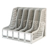 

Effective (deli) 9838 Sturdy Durable File Box / File Basket Gray
