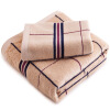 

【Jingdong Supermarket】 Sanli towel home textile Kay respect cotton crown square towel two sets of gift box pearl white