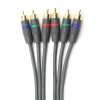 

CE-LINK 2043 Ypbpr Color Component Video Cable 2m 3RCA Red Blue Green Audio Video Cable Set-Top Box DVD Color Line Gray
