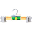 

Jingdong supermarket Qiao world solid wood hanger clothes rack pants skirt clip brace WL8011 six loaded