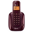 

AT & T EL31109R digital cordless telephone base machine stand-alone hands-free call backlight home office fixed wireless phone red