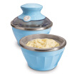 

American Hamilton Beach 68550-CN Ice Cream Machine Blue Double Bowl Home Soft Ice Star Machine