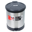 

Beautiful&stylish stainless steel trash cans 10L foot flip cover HC051430