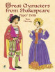 

Great Characters from Shakespeare Paper Dolls