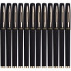 

BAOKE BAOKE PC1848 large capacity neutral signature pen 10mm black matte pen 12 pcs box