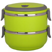 

Bungeni bungni round sealed lunch box box lunch box 1400ml green