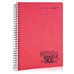 

Guangbo GuangBo 16K120 kraft paper notebook notebook diary this pattern random red GB16637