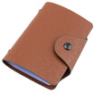 

TRNFA TB-1-01 PU Leather Wallet Brown