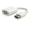 

CE-LINK 4067 DP to VGA Adapter Converter Standard DisplayPort to VGA Cable 1080P Computer to TV Projector White