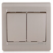 

Simon Electric simon N51021B-56 double open single control with a key switch 55 Series 86 switch socket champagne