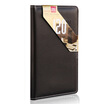 

Deli 5791 hard skin spread out business card book 120 brown
