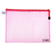 

Miki SUNWOOD C4526 B5 mesh zipper bag file bag bag color random